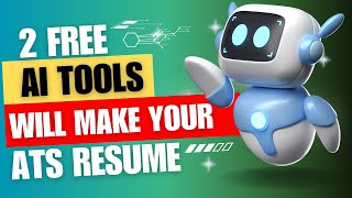 How To Create An Ats Friendly Resume In 5 Minutes Free Ai Tools [upl. by Gimble]