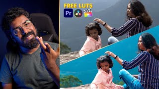 കിടു CINEMATIC Free LUTS  Premiere Pro Davici Resolve FCP Freshluts  Color Grading  Arpith [upl. by Ahsinam]