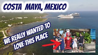 CARNIVAL BREEZE CRUISE Day 3  Costa Maya Mexico  Golf Carts  Thalassotherapy Pool  Krazy Lobster [upl. by Mozes]