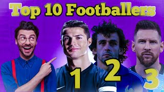 top 10 football players in the world  Top 10 Best Football players in the world Ranked [upl. by Kennan]