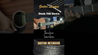 Dusk Till Dawn  Zayn ft Sia  EASY Guitar Tutorial with Chords  Lyrics  Guitar Lessons [upl. by Soilissav]