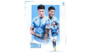 Joaquin Correa  All Goals for Lazio 20182021 [upl. by Gomar]