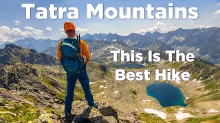 Tatra Mountains This Is The Best Hike In Poland [upl. by Kohsa]