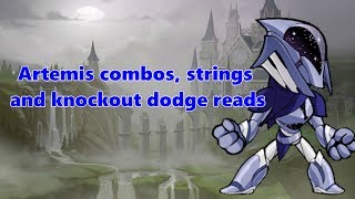 Artemis Combos Strings and Knockout Dodgereads  Brawlhalla [upl. by Rempe]