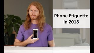 Phone Etiquette in 2018  Ultra Spiritual Life episode 91 [upl. by Yetah]