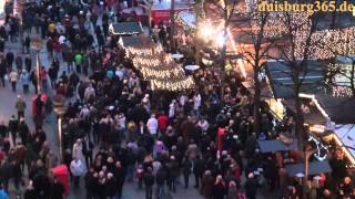 Weihnachtsmarkt Duisburg am verkaufsoffenen Sonntag 30112014 Teil 1 [upl. by Trevorr]