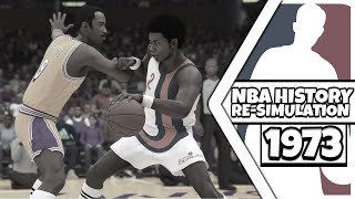 I Reset The NBA to 1973 and ReSimulated NBA HISTORY [upl. by Lani24]