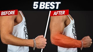 5 Best Exercises For Forearms  At Home [upl. by Lleznod443]