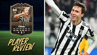 EAFC 24  PERFECT PLAYSYTLE  FUT CENTURIONS CHIESA REVIEW  86 CENTURIONS FEDERICO CHIESA REVIEW [upl. by Notwen]