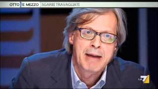 Travaglio amp Sgarbi Otto e Mezzo 15062011 [upl. by Akilak165]