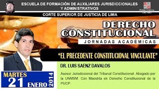 El Precedente Constitucional Vinculante [upl. by Trudi]