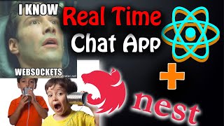 Build A Simple Chat App With NestJS Websockets ReactJS and Socketio [upl. by Wahlstrom]