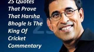 Harsha Bhogle  Best Cricket Commentary [upl. by Hoopes291]