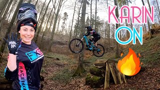 First Bike Park Runs 2024  Bikepark Schienerberg 🇩🇪 [upl. by Berri]