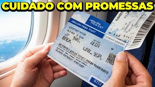 CUIDADO com promessas de PASSAGENS AÉREAS baratas [upl. by Verras29]