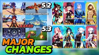 CHANGES TO 52  UPDATED 53 BANNERS  LIVESTREAM  REWARDS  NEW WINGS amp MORE  Genshin Impact [upl. by Anomis]