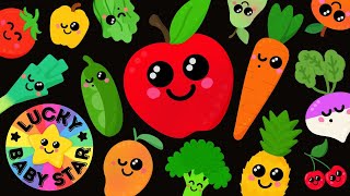 🍎 Come Dancing Fruit amp Vegetables Mixtape 🍍Fun Dance Party for Babies amp Toddlers 🥦 [upl. by Karel546]