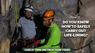 Lifeline rope access safety in adventure caving trekking abseiling hiking tours in Vietnam [upl. by Magas326]