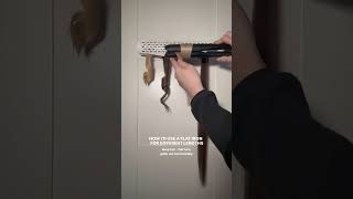 How I’d use a flat iron for different length hairstyles flatironcurls curling chloeswiftstylist [upl. by Odel]