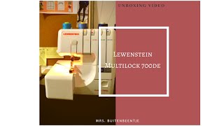 Unboxing my Lewenstein Multilock 700de [upl. by Lodmilla]