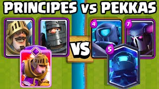 PRINCIPES vs PEKKAS  OLIMPIADAS de CLASH ROYALE [upl. by Allix]