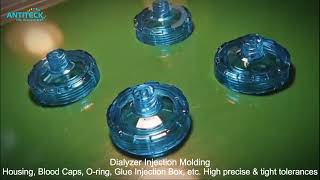 Dialyzer Injection Molding Medical Injection Molding How To Manufacture Dialyzer Housing ANTITECK [upl. by Anahgem]