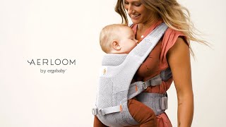 Worlds First Stretch Baby Carrier  Aerloom by Ergobaby [upl. by Winou]