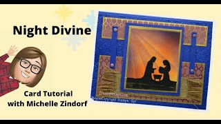 Night Divine Card Tutorial with Michelle Zindorf [upl. by Griggs]