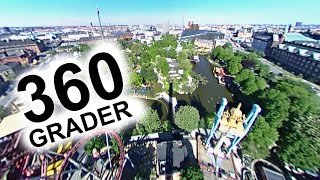 Det gyldne Tårn i 360°  Tivoli [upl. by Charleen401]