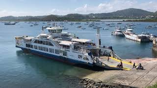 Barge Dzaoudzi  Mamoudzou Mayotte [upl. by Weinhardt33]