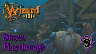 Wizard101 Storm Playthrough Ep 9 Golem Tower amp Crab Alley [upl. by Virginia]