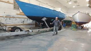 launching my Hallberg Rassy 31 monsun [upl. by Ellynad]