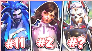 RANKING EVERY SEASON 10 SKIN IN OVERWATCH 2 [upl. by Racklin]