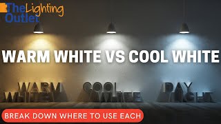 Warm White vs Cool White Lighting  Where to use and not to use [upl. by Whit]