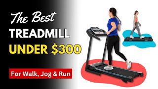 5 Best Treadmills Under 300 2024  Top Cheap Treadmills [upl. by Nette650]