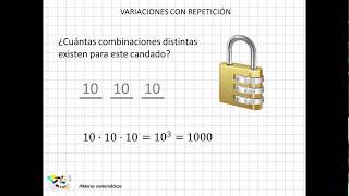 08 Variaciones con repetición [upl. by Langdon148]