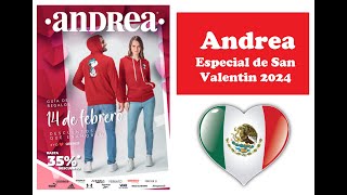 Catálogo Andrea Especial de San Valentin 2024 de México [upl. by Nivonod231]