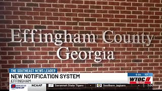 Effingham County transition to new mass notification system [upl. by Helms]