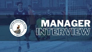 MANAGER INTERVIEW  Warrington Town H  230124 [upl. by Buskirk]