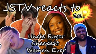 JSTV Reacts to Uncle Roger Review CHEAPEST WOMAN EVER [upl. by Analed]