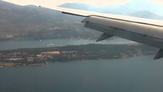 Landing at Kefalonia Airport  19th August 2012 [upl. by Rossner56]