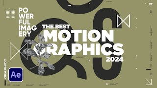 10 Fresh After Effects Motion Graphics to Use in 2024 [upl. by Urian]