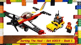 Sorting The Haul  Lego Set 60019  Stunt Plane  Book 1 [upl. by Htebasyle]