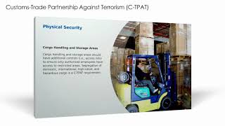 CustomsTrade Partnership Against Terrorism CTPAT [upl. by Ramor]