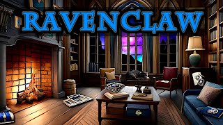 Ravenclaw Study amp Common Room Ambience  Smartest House of Hogwarts [upl. by Thanasi481]