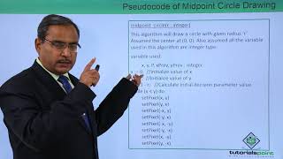 Midpoint Circle Drawing Algorithm Pseudocode [upl. by Abel]