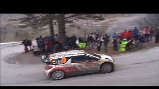 WRC Rallye Monte Carlo 2013 Day 3 ES13 SisteronThoard [upl. by Lrig]