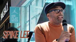 Spike Lee Reflects on Collaborations with Jordan Brand at 166 Flatbush [upl. by Nylarej650]