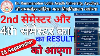 rmlau news todayrmlau result 2023rmlau result news today 2nd semester result4th semester result [upl. by Faletti175]