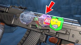 HOW TO MAKE CS2 CUSTOM STICKER CRAFTS [upl. by Markland]